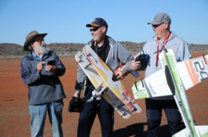 Model flying club competes