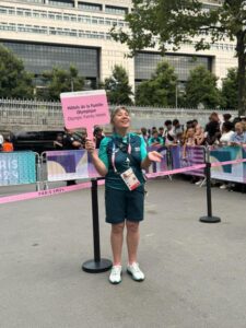Local flies flag at Olympics