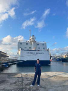All aboard Africa medical aid ship