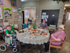 Christmas cheer for Harold Williams Home seniors