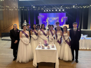 Debutantes in step at ball