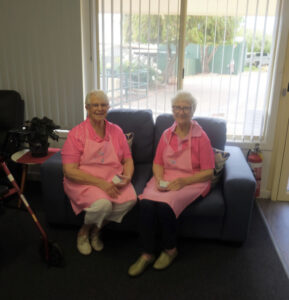 Village goes pink