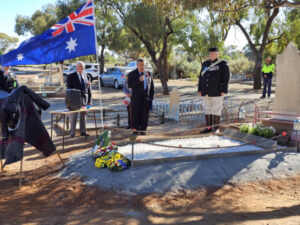 Policeman’s service celebrated
