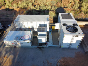 Utility updates on back-up power