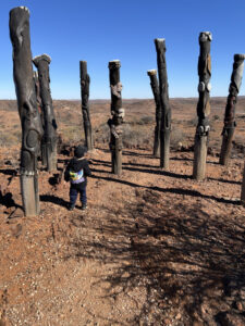 Scenic sculptures tell a story
