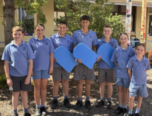 Swimmers make a splash