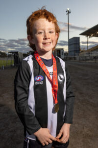 Littlest footy stars shine bright