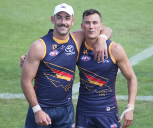 Tex, Isaac kick off first Crows pre-season together