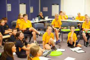 Author shares inspiration with kids