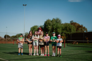 Junior players back on the courts