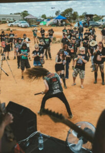 Heavy on the metal pedal