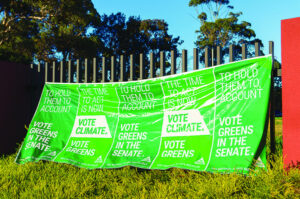 Speak up, just not for the Greens