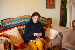 Spinning wool and history