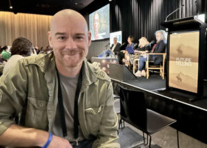 Filmmaker attends premier doco conference