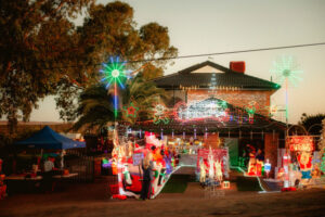 Silver City lights up