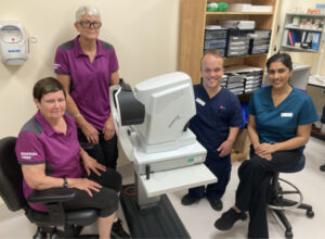 Kiosk funds purchase of equipment
