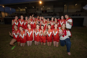 Roos claim girls’ flag