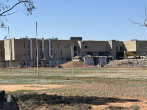 Asbestos drama at troubled high school