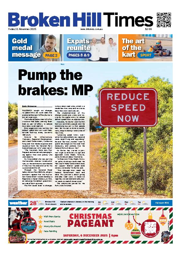 Broken Hill Times – 21st November 2025