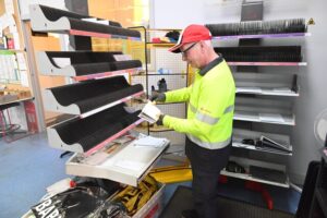 Delivering through the dust