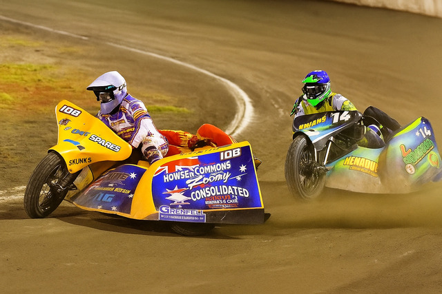 Race night a tribute to sidecar champ