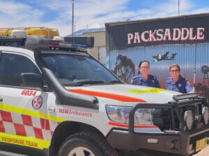 Landcruiser ambo for Packsaddle