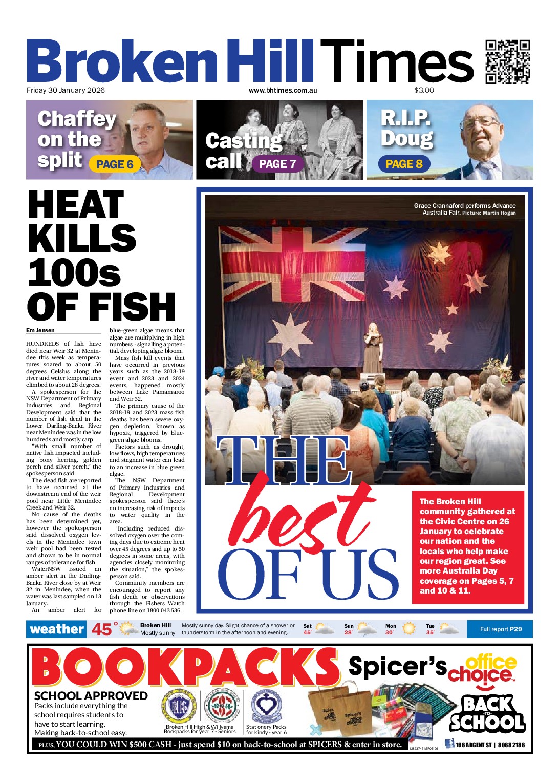 Broken Hill Times – 30th January 2026