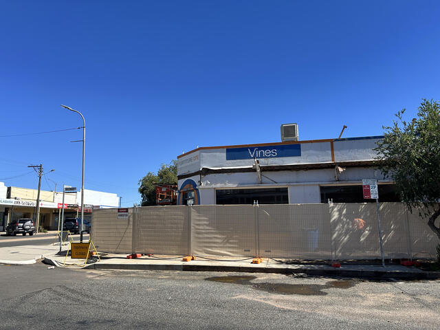 Vines demolition makes way for fire station