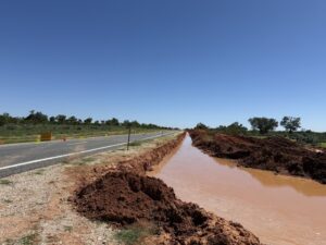 Flooding blocks travel and post