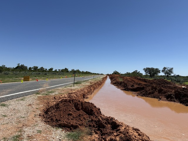 Flooding blocks travel and post