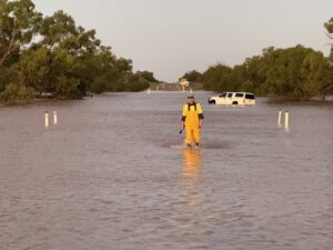 Highway open to trucks