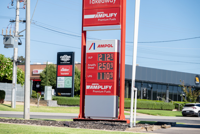 Fuel stockpiled for a month’s supply